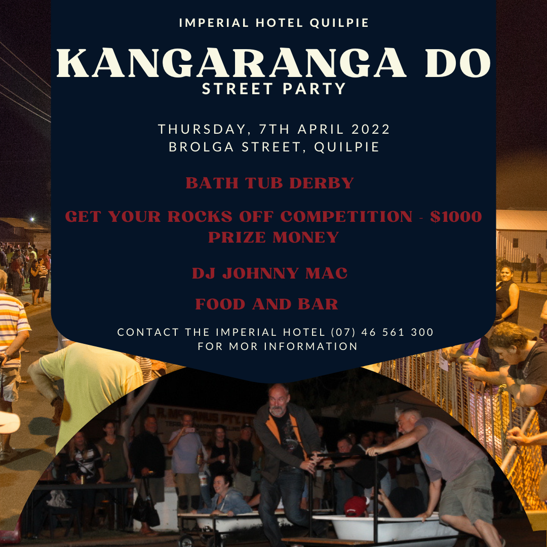 Kangaranga Do Street Party - Visit Quilpie Shire